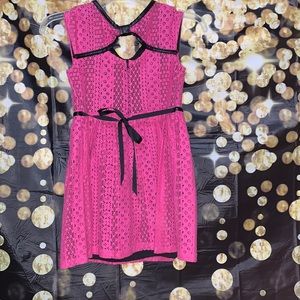 Pink and black dress Xtraordinary for girls size 5